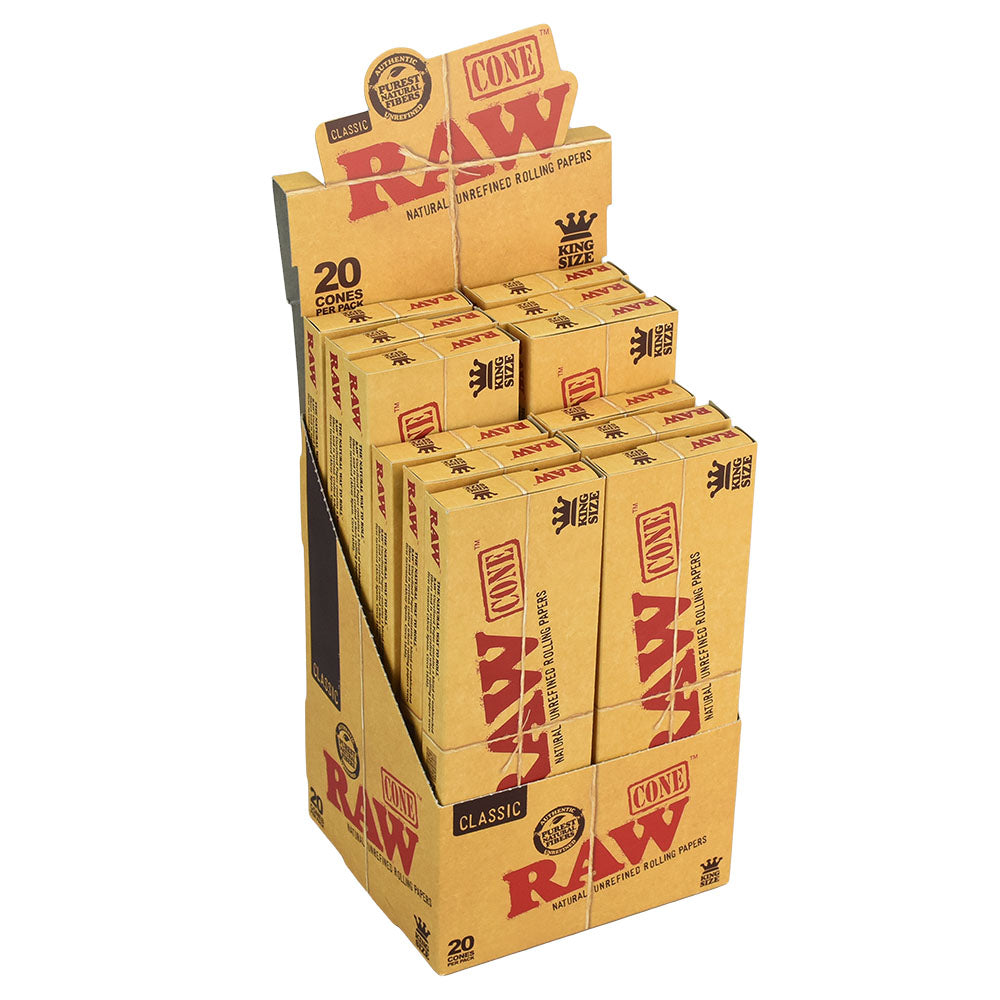 Natural Pre-Rolled Cones Display Pack