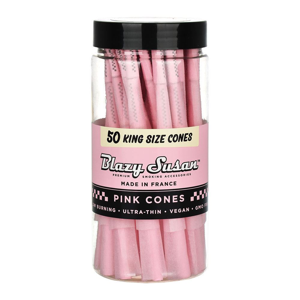 Pink Pre-Rolled Cones for Dry Herb | 50 Count