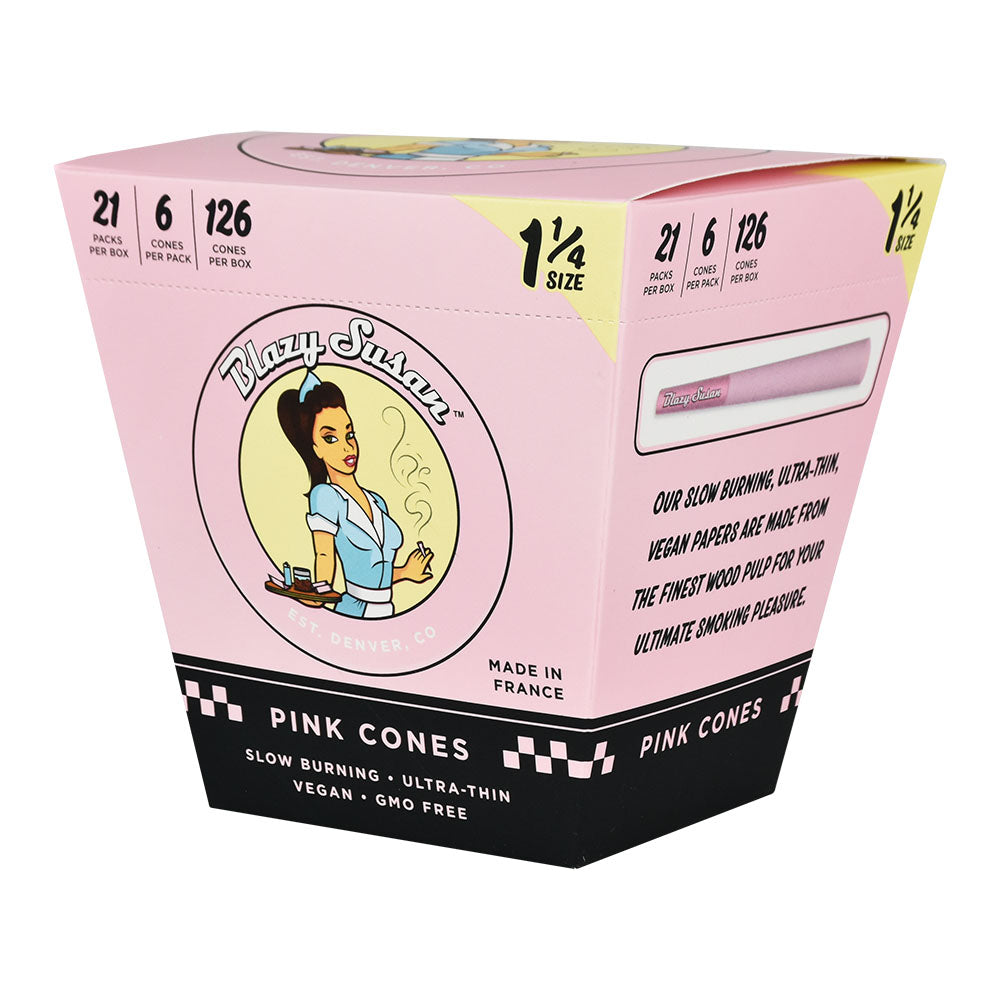 Pink Pre-Rolled Cones Display for Herbal Use