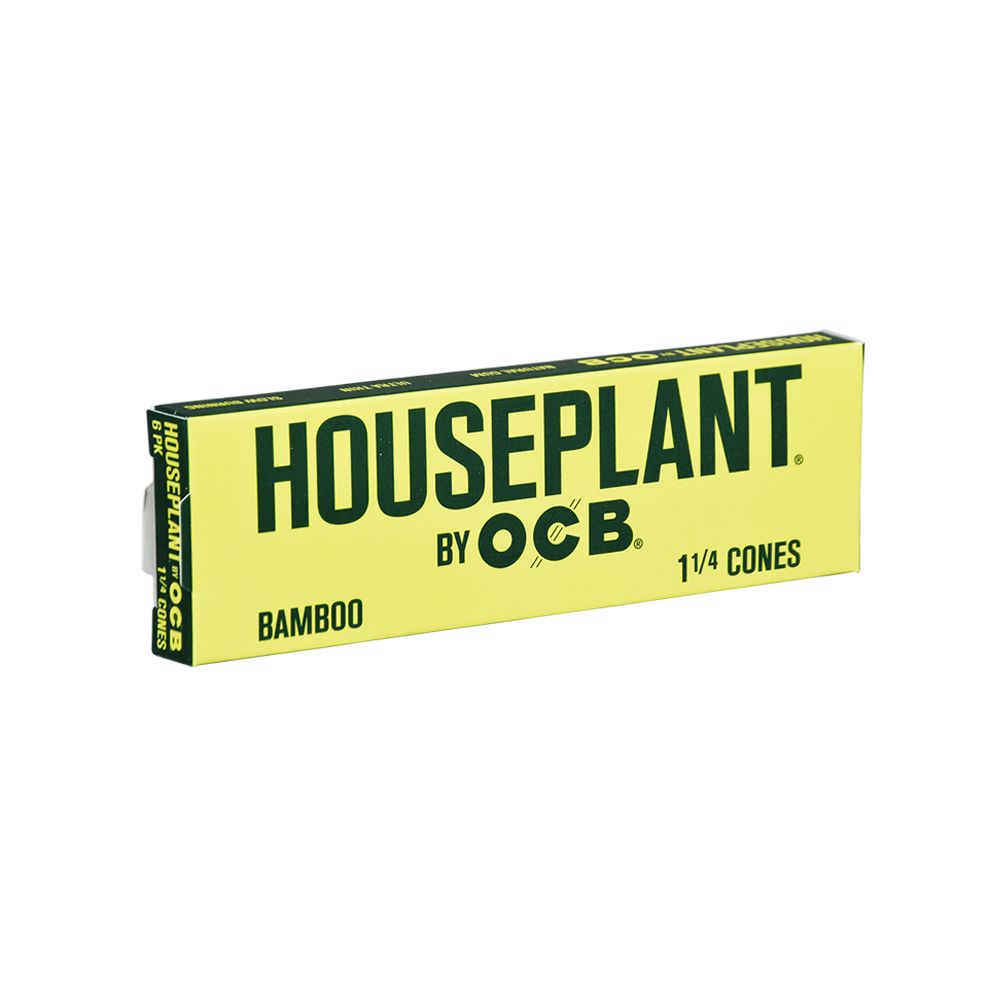 32CT DISPLAY - Houseplant by OCB Cones - Bamboo / 6pc / 1 1/4" – image 2