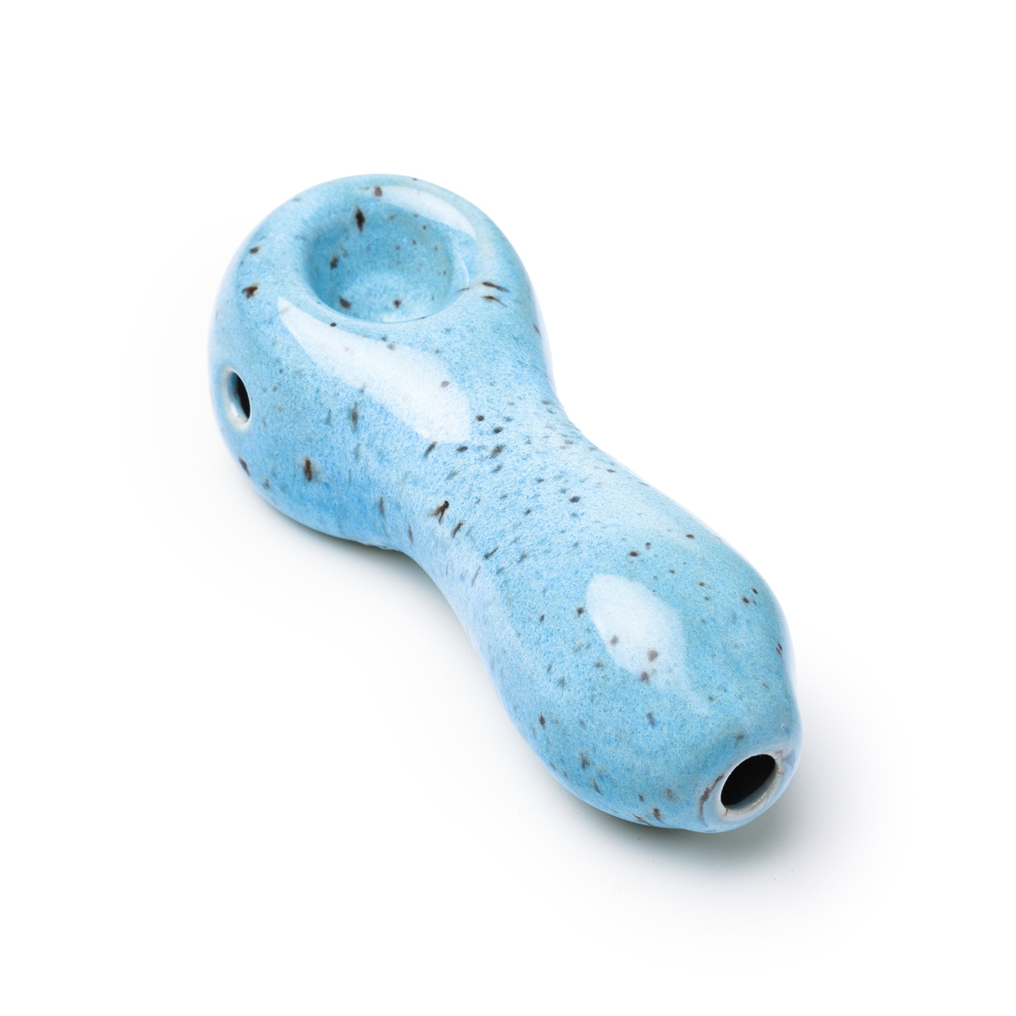 Artisan Ceramic Spoon Pipe by Stoned Potter