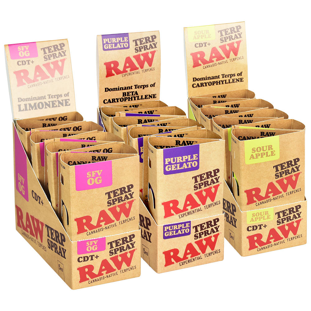RAW Terpene Enhancing Spray Collection