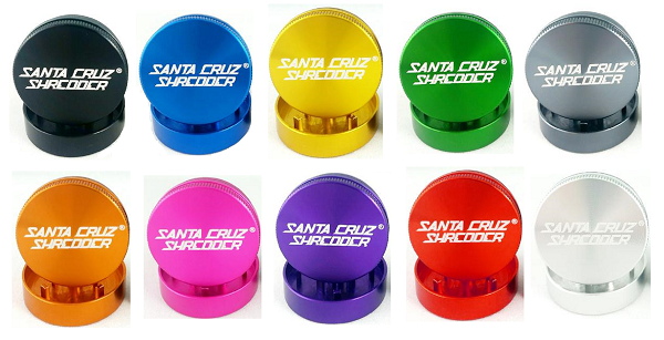 Santa Cruz Shredder 2.2" 2-Piece Dry Herb Grinder