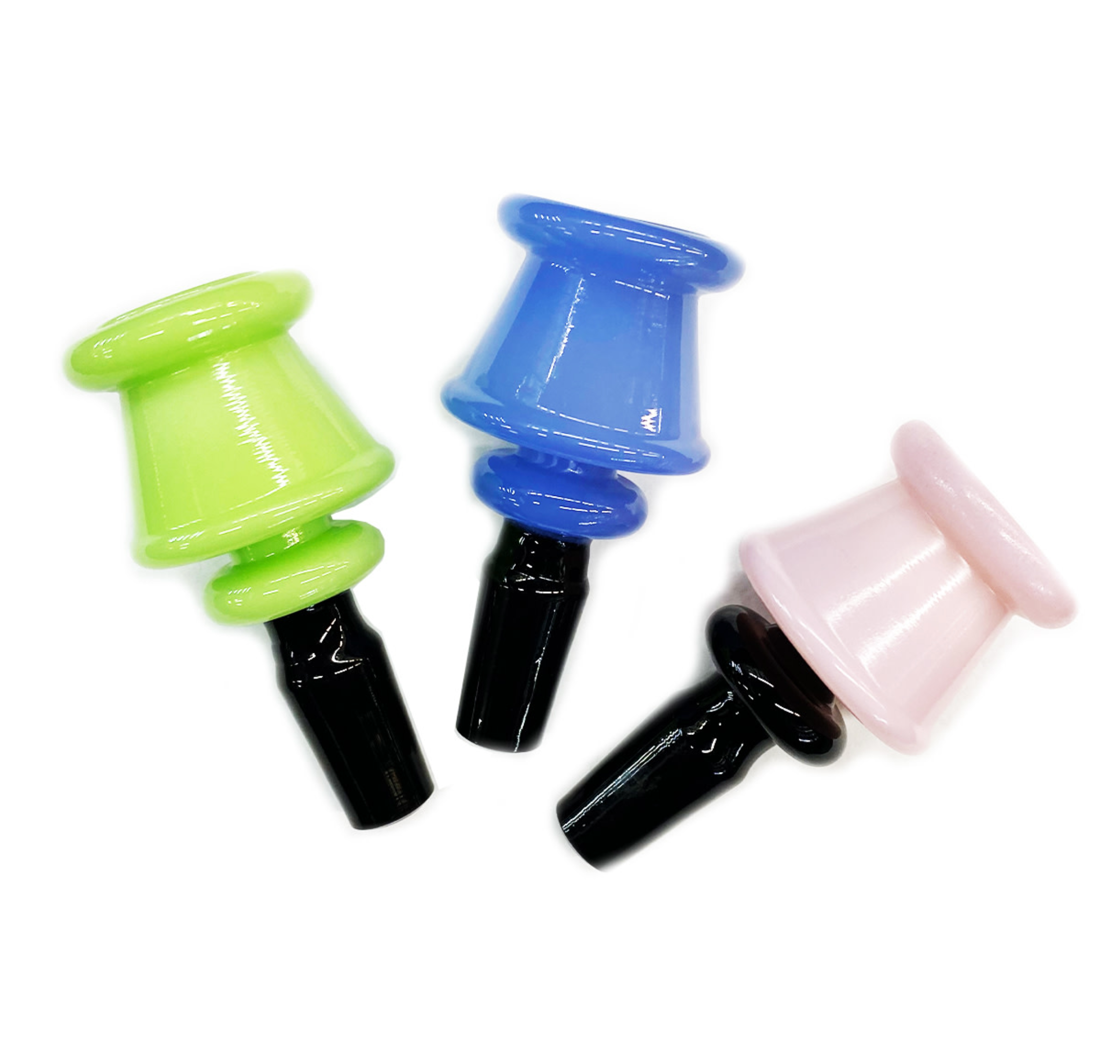 Slime Color Tube 14mm Male Bowl with Black Socket