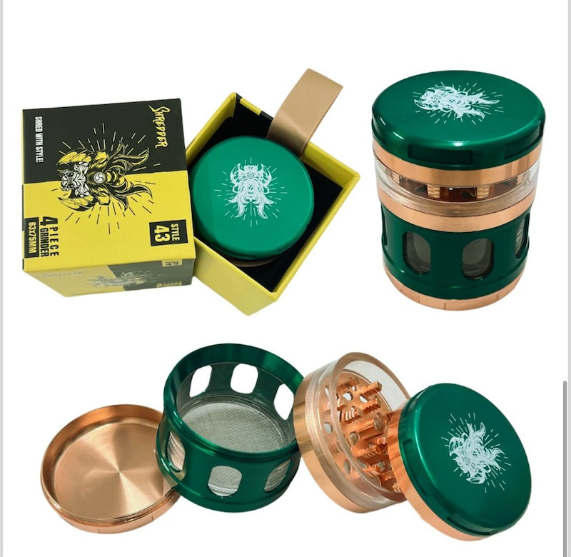 Premium 4-Piece Dry Herb Grinder
