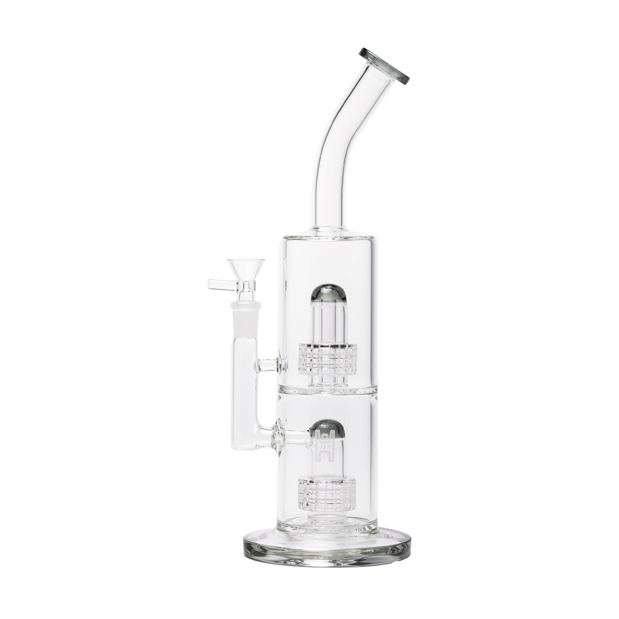 Morpheus Dual Perc Borosilicate Water Pipe