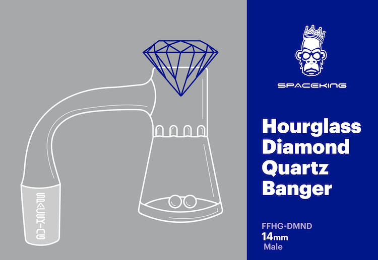 Hourglass Diamond Banger Dab Kit