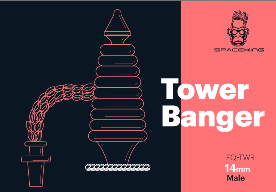 Space King Tower Quartz Banger Kit