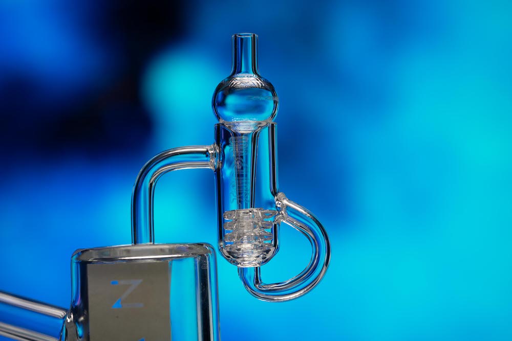 Diamond Knot Loop Banger Kit with Gray Carb Cap