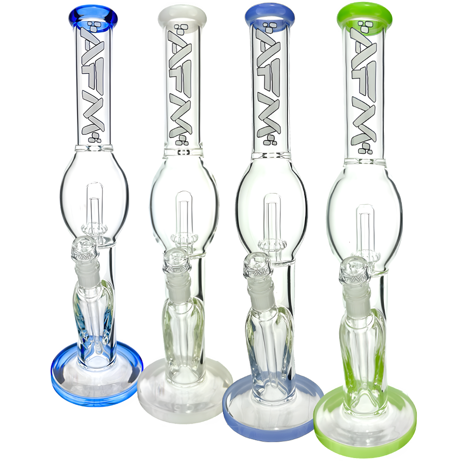 18″ AFM UFO Straight Tube Bong, UFO Perc