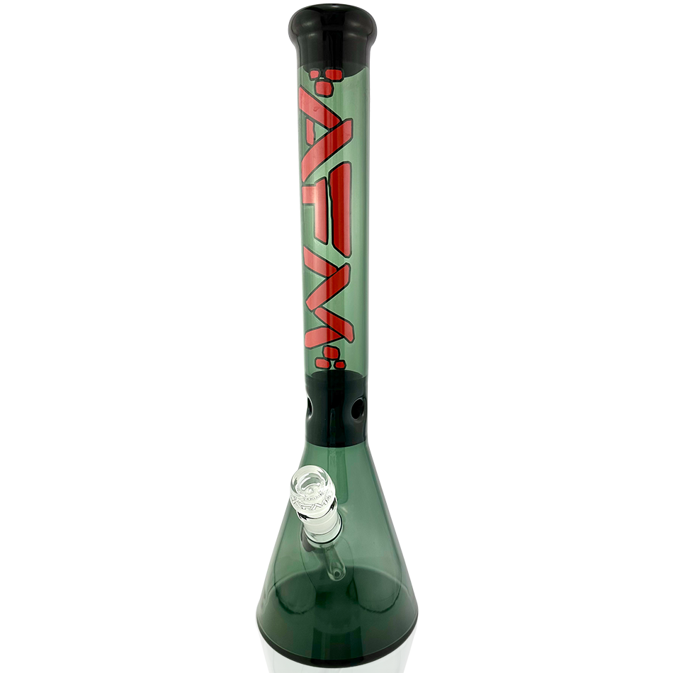 18" AFM Pulsar Color Glass Beaker Bong
