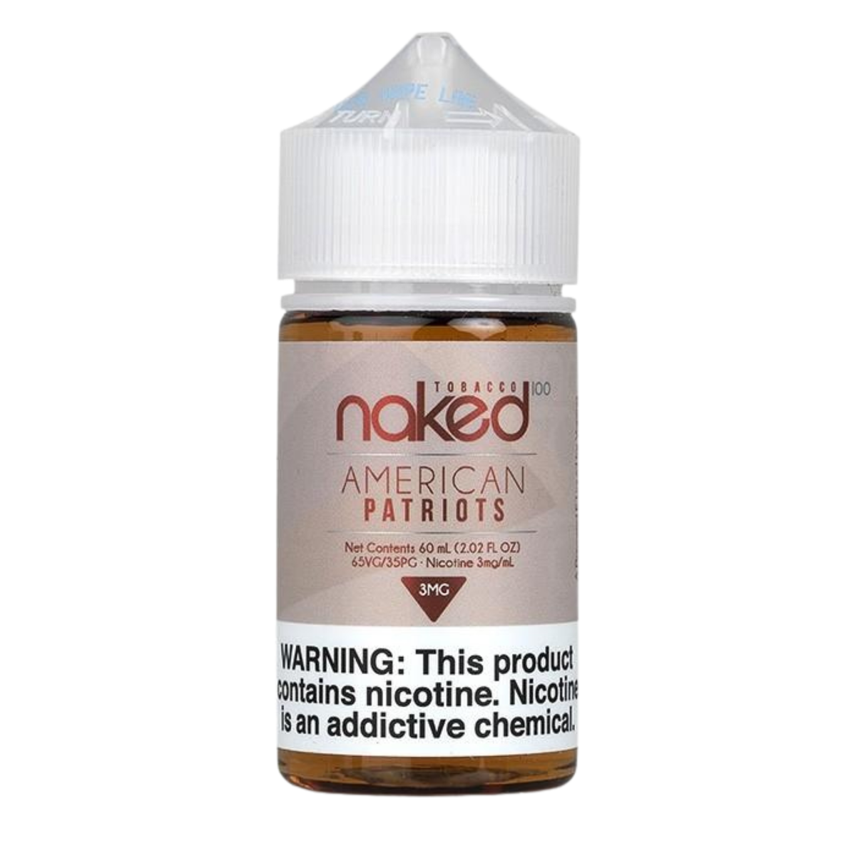 Naked Free Base E-Liquid for Vaping | 3-6 MG