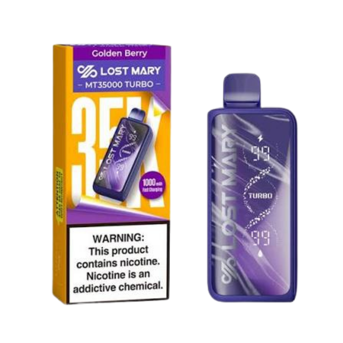 Lost Mary Mt-35k Turbo Nicotine Disposable Vape