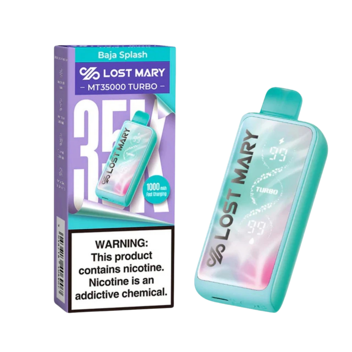 Lost Mary Mt-35k Turbo Nicotine Disposable Vape
