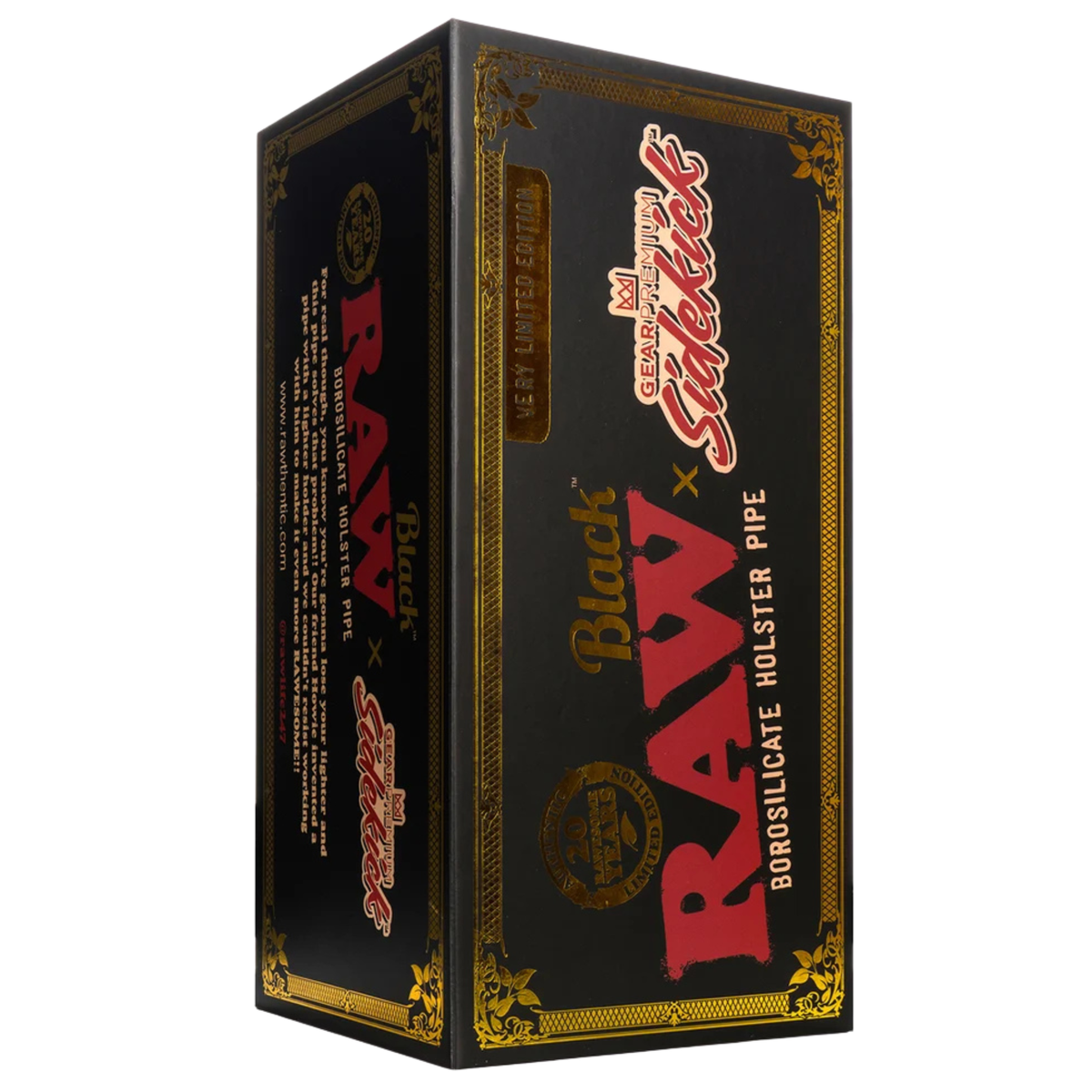 GEAR Premium x RAW Sidekick Water Pipe - Limited Edition (750 Pcs)
