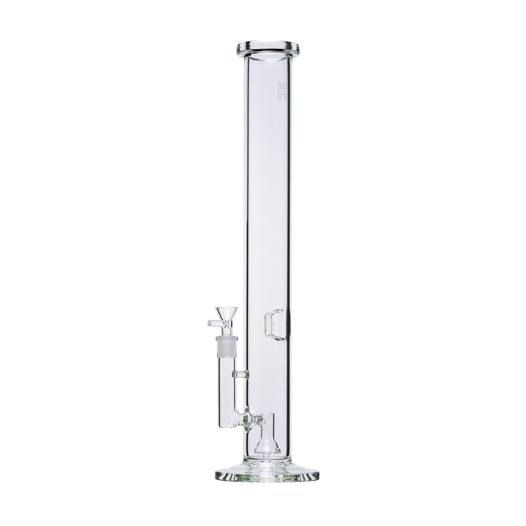 Classic 18-Inch Straight Tube Glass Water Pipe