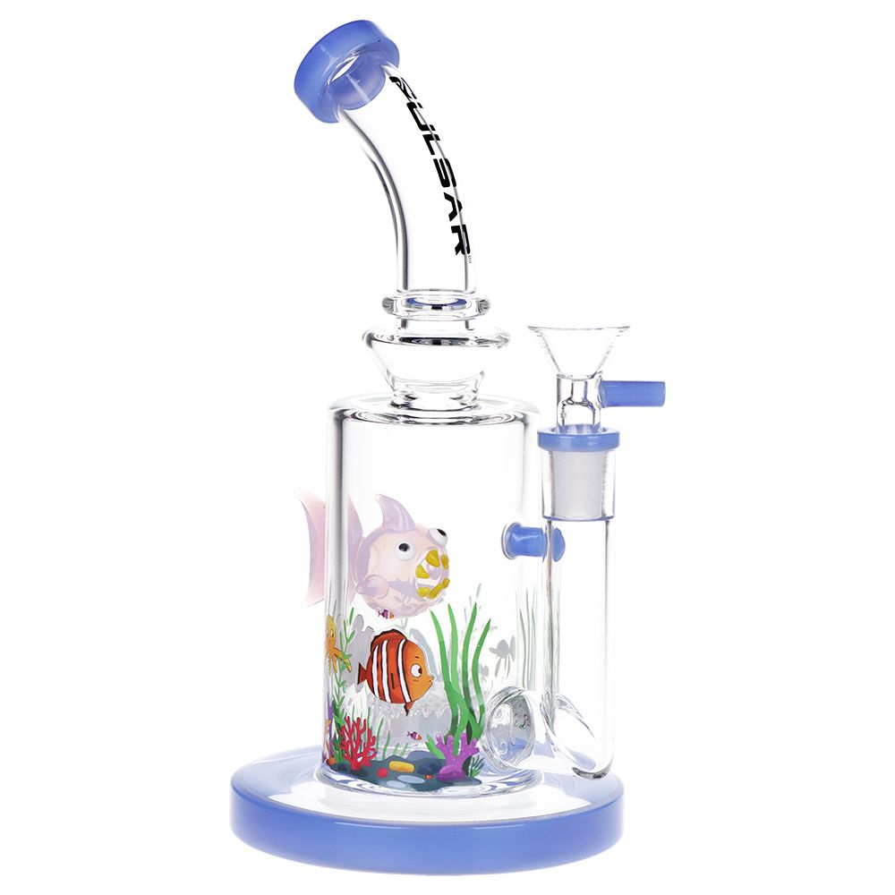 Pulsar 9-inch Fish Out of Water Glass Pipe