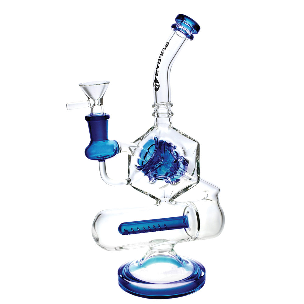 Pulsar Inception Cube Water Pipe- 10.5"/14mm F/Colors Vary – image 2