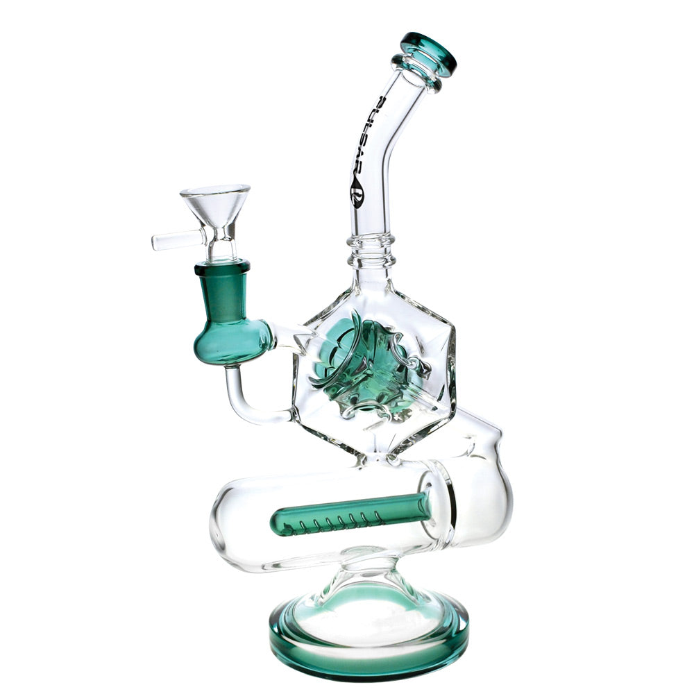 Pulsar Inception Cube Water Pipe- 10.5"/14mm F/Colors Vary – image 7