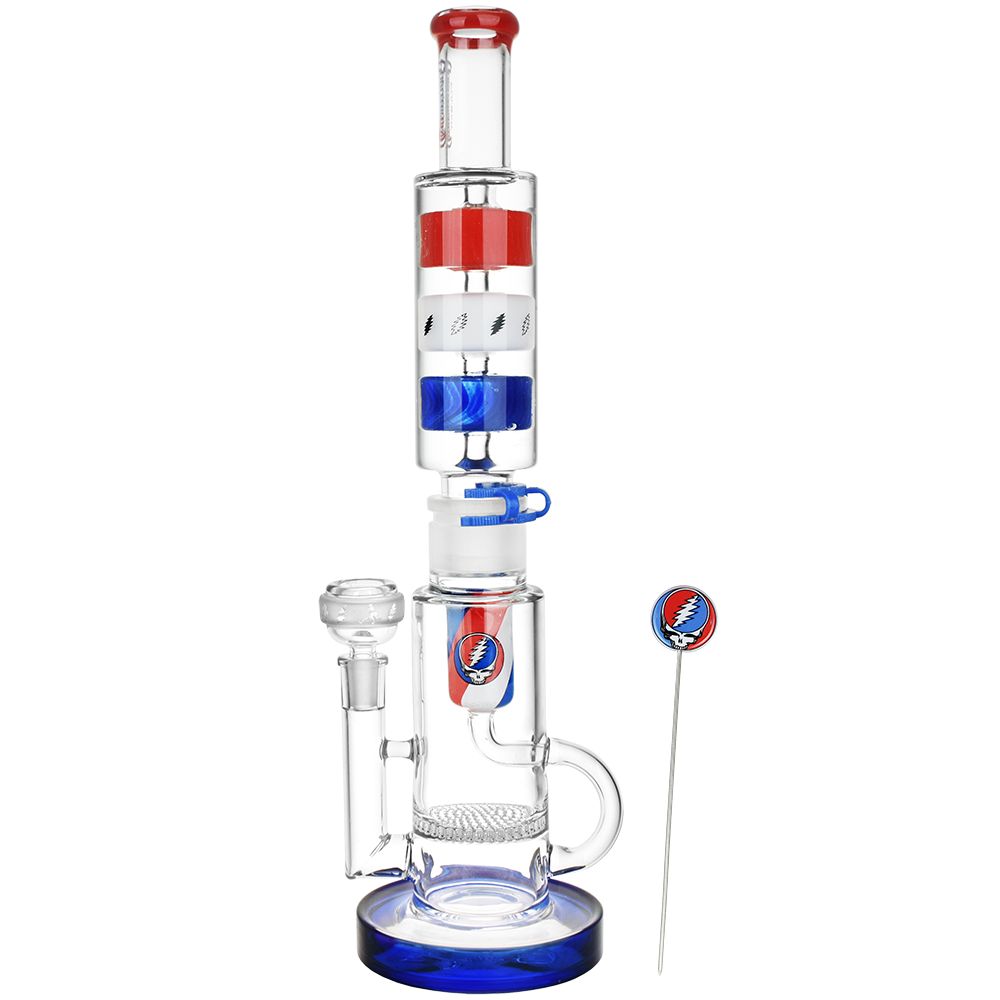 Grateful Dead Steal Your Face Glycerin Water Pipe