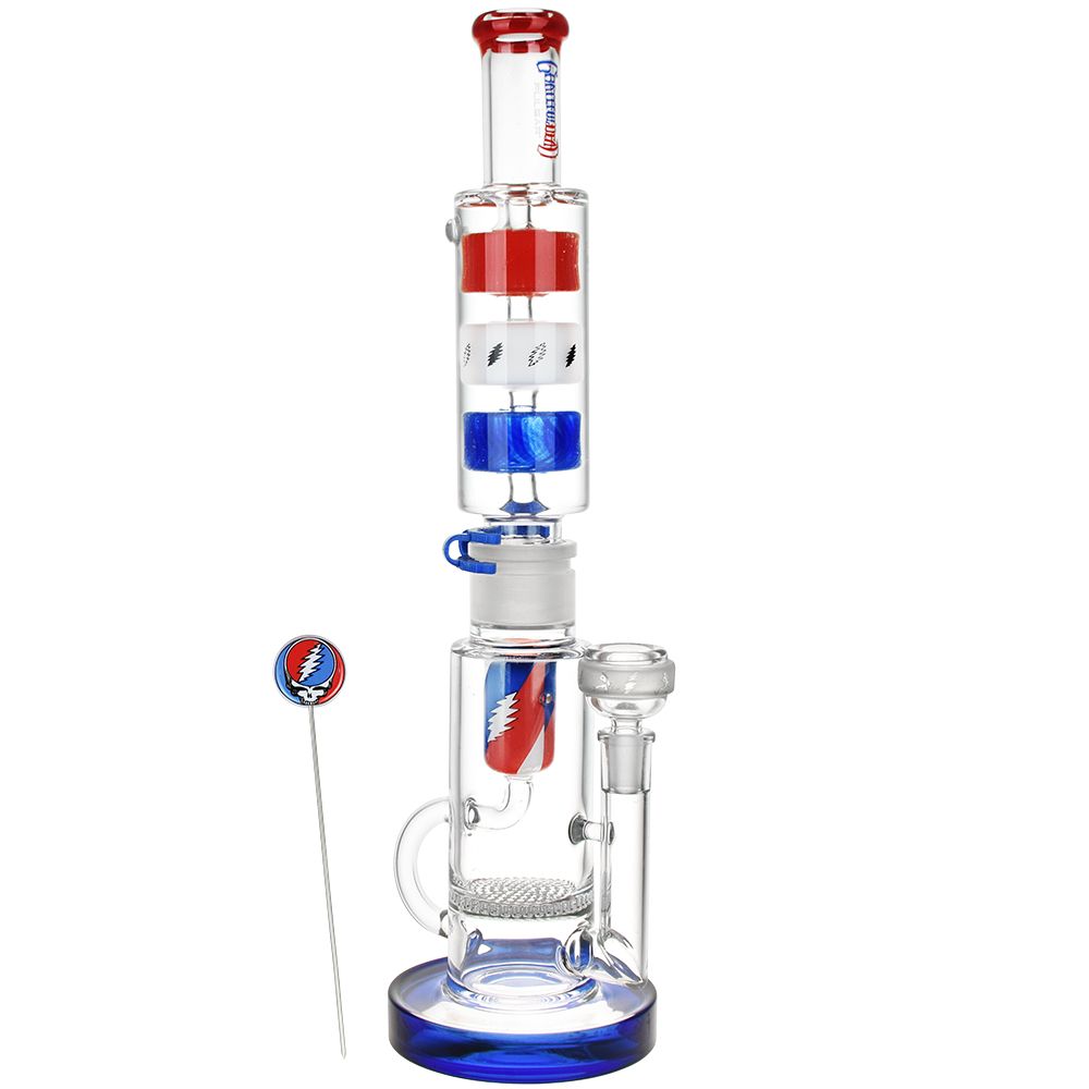 Grateful Dead Steal Your Face Glycerin Water Pipe
