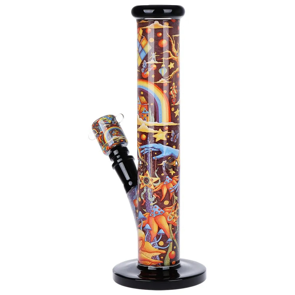 Artful Inside Print Straight Tube Water Pipe