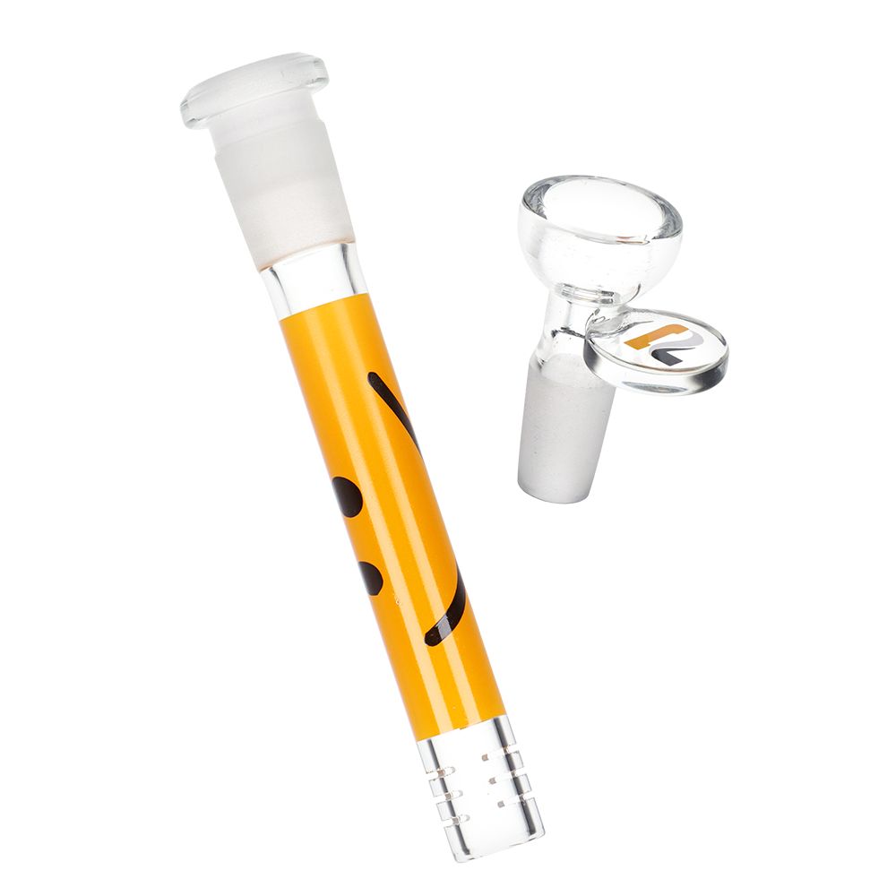 Colorful 12-Inch Straight Tube Glass Pipe