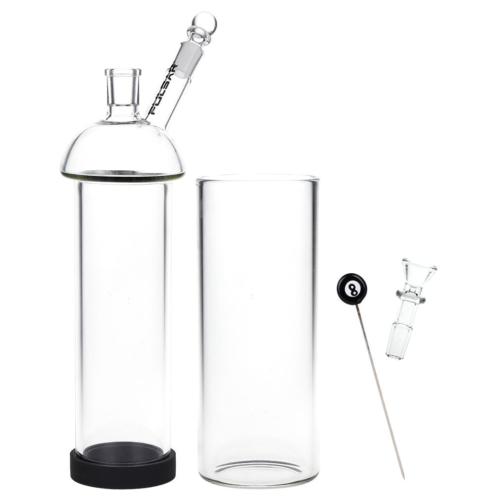 12-Inch Gravity Water Pipe with Angled Mouthpiece