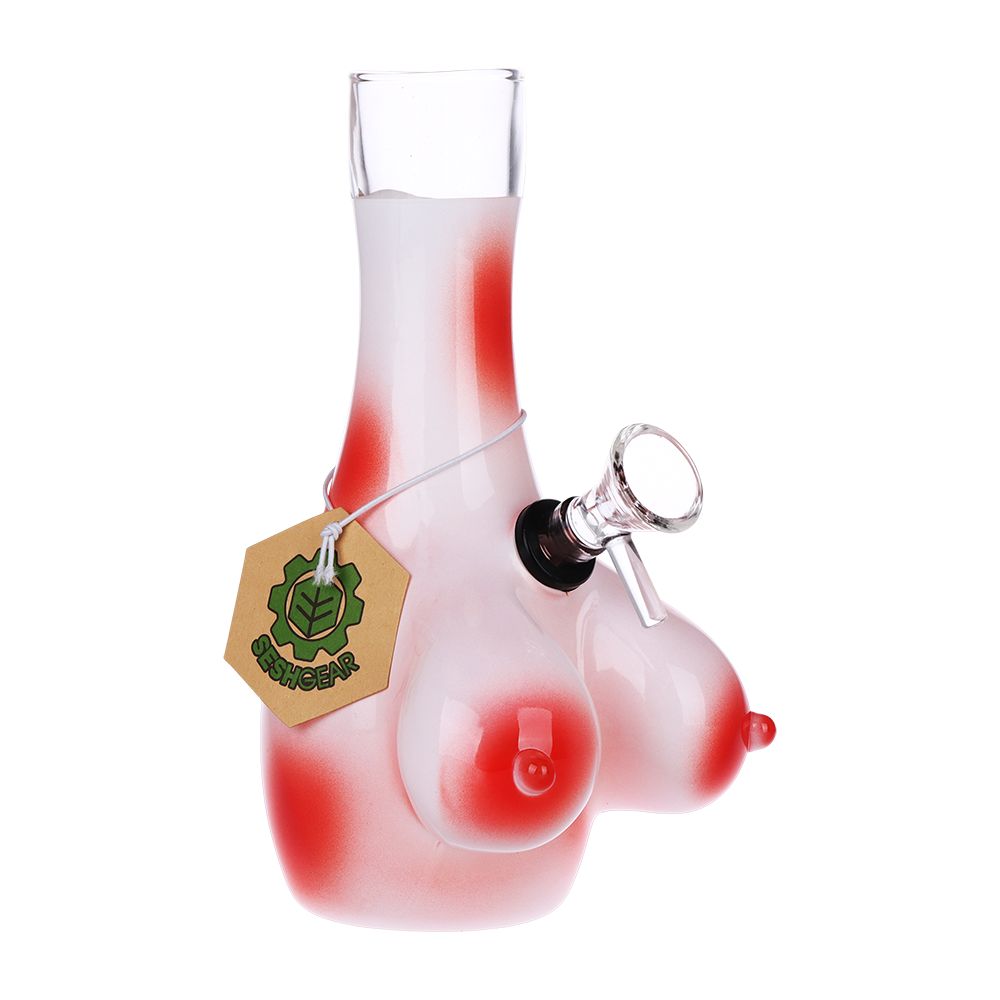 Elegant Bosom Borosilicate Water Pipe
