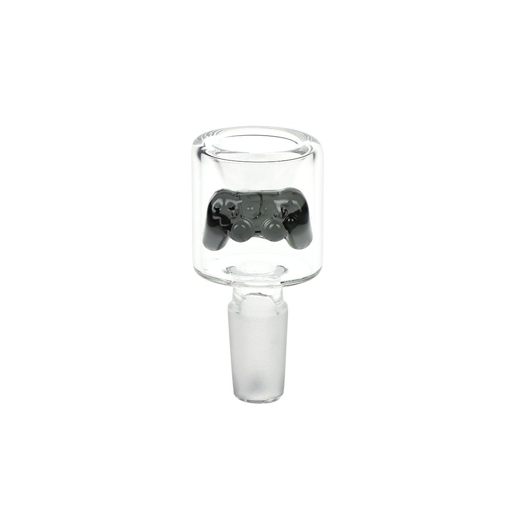 Gaming Controller Glass Water Pipe with Bubble Base
