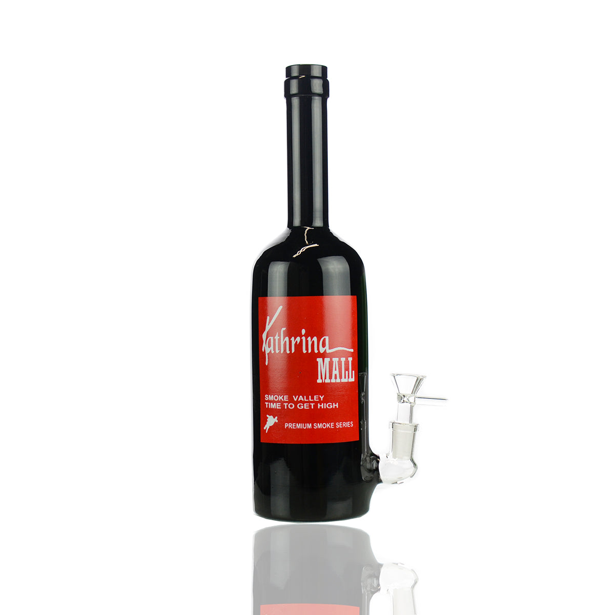 Kathrina Wine Bottle Water Pipe for Herbal Use