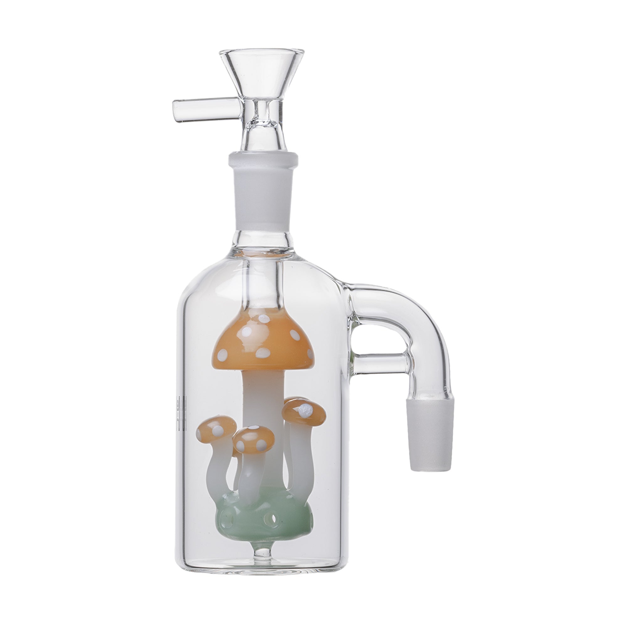 Shroom Glass Perc Ash Catcher with Bowl