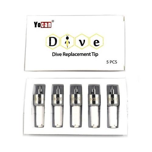 Yocan Dive Vaporizer Replacement Coils - 5 Pack