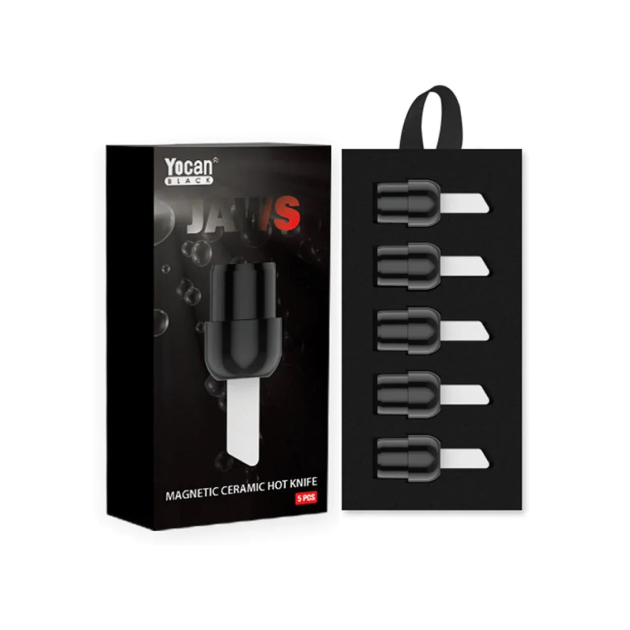 Yocan Black JAWS Ceramic Hot Knife Tips (5-Pack)