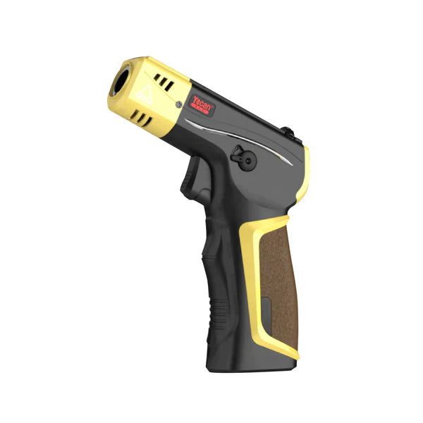 High-Performance Butane Torch with Leather Grip