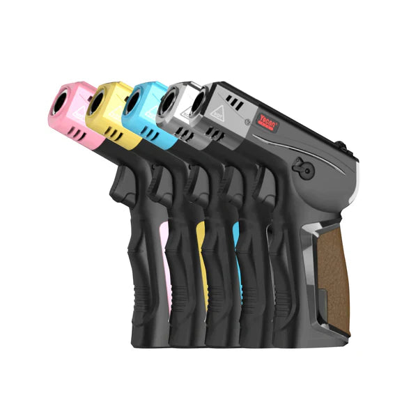 High-Performance Butane Torch with Leather Grip