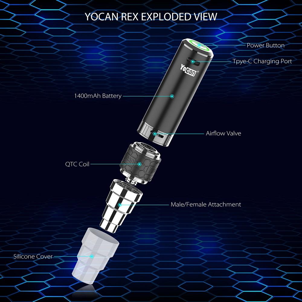 Yocan Rex Portable Enail for Concentrates