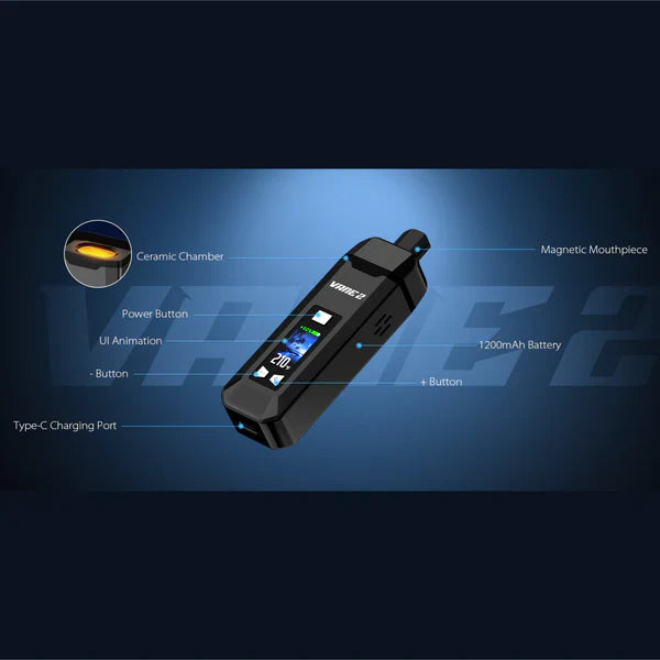Yocan Vane 2 Compact Dry Herb Vaporizer