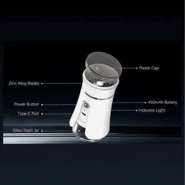 Yocan iShred: Precision Electric Dry Herb Grinder