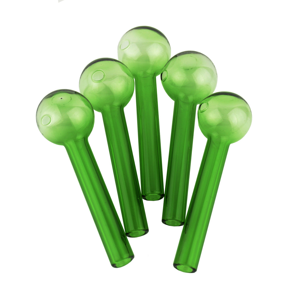 Classic Green 4-Inch Oil Hand Pipe - 90 Count
