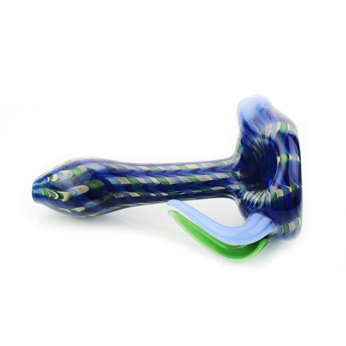 Elegant Horn Spoon Pipe for Herbal Enjoyment