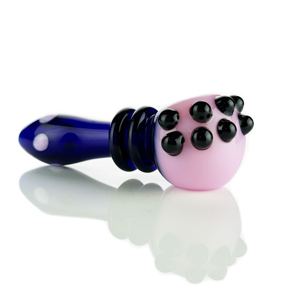 4.5-inch Slime Head Double Ring Spoon Pipe