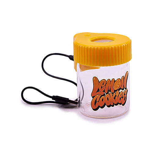 Airtight LED Magnifier Stash Jar