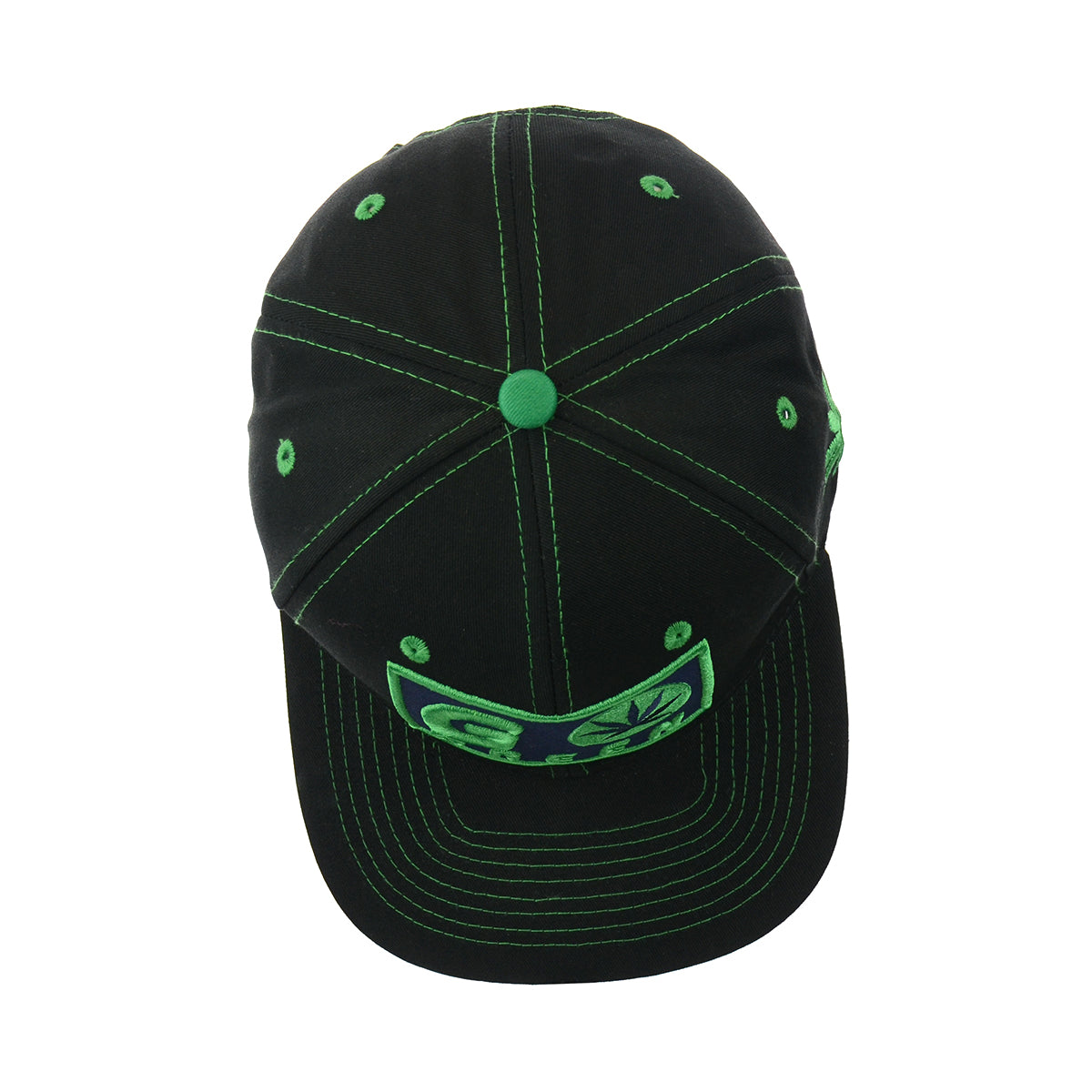 Sustainable Cotton Leaf Snapback Hat