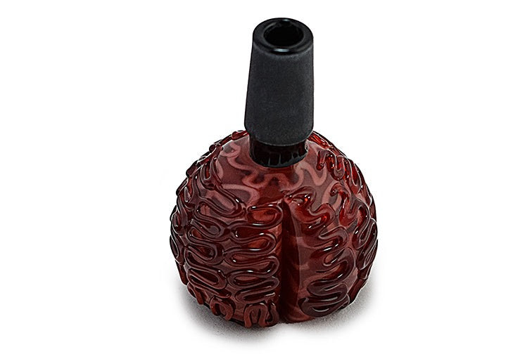 Artisan Brain Glass Herbal Bowl