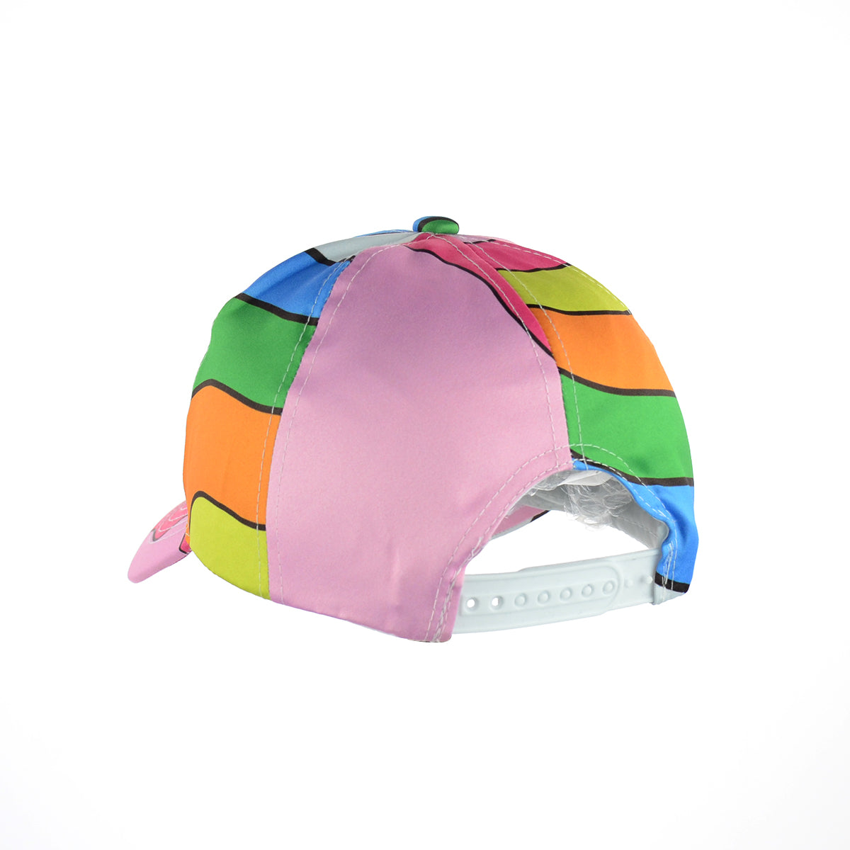 Vibrant Foliage Rainbow Snapback Hat