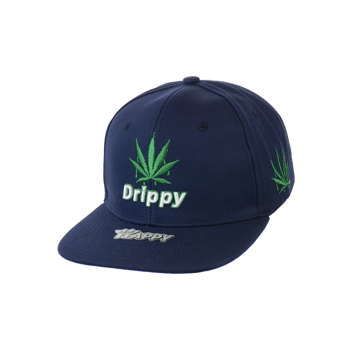 Premium Drippy Leaf Cotton Snapback Hat