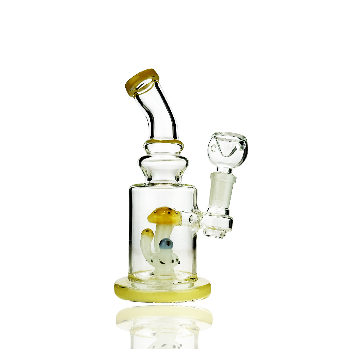 Unique Mushroom Water Pipe with 14mm Bowl