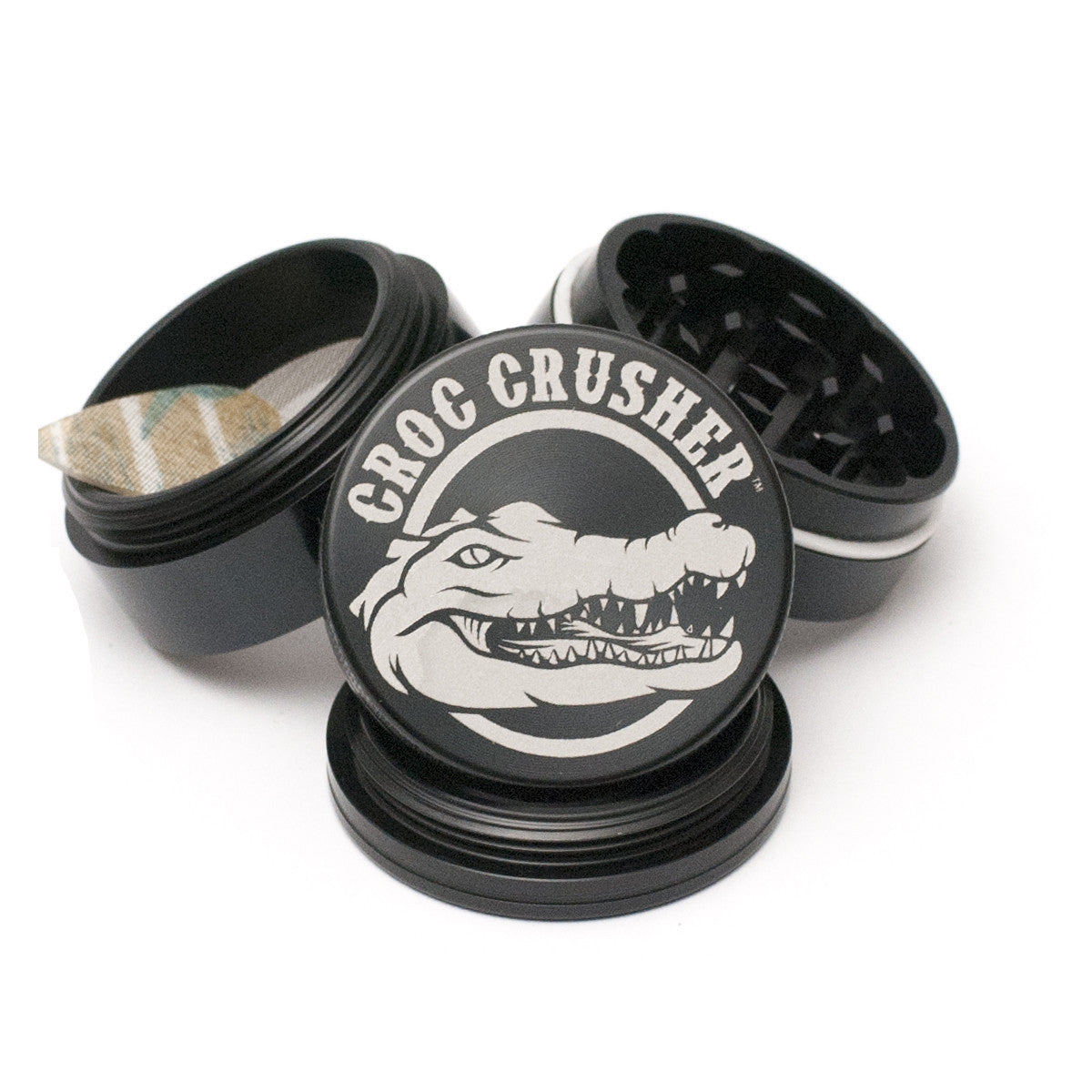 Croc Crusher 2.0" Aluminum Dry Herb Grinder