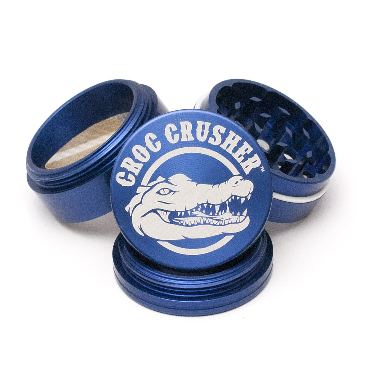 Croc Crusher 2.0" Aluminum Dry Herb Grinder